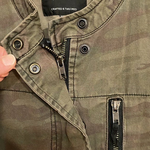 Sanctuary Los Angeles Camo army inspired jacket XS fits larger - Picture 4 of 9